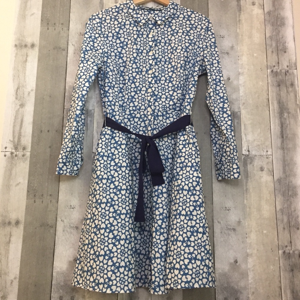 Boden Heart Print Dress